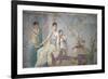 Italy, Naples, Naples Museum, from Pompeii, Prince of Montenegro House VII, Hercules and Omphale-Samuel Magal-Framed Photographic Print