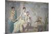 Italy, Naples, Naples Museum, from Pompeii, Prince of Montenegro House VII, Hercules and Omphale-Samuel Magal-Mounted Photographic Print