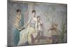 Italy, Naples, Naples Museum, from Pompeii, Prince of Montenegro House VII, Hercules and Omphale-Samuel Magal-Mounted Photographic Print