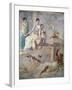 Italy, Naples, Naples Museum, from Pompeii, Prince of Montenegro House VII, Hercules and Omphale-Samuel Magal-Framed Photographic Print