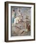 Italy, Naples, Naples Museum, from Pompeii, Prince of Montenegro House VII, Hercules and Omphale-Samuel Magal-Framed Photographic Print