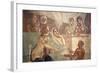 Italy, Naples, Naples Museum, from Pompeii, The Tragic Poet House (VI 8, 3-5), Alecesti and Admeto-Samuel Magal-Framed Photographic Print