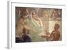 Italy, Naples, Naples Museum, from Pompeii, The Tragic Poet House (VI 8, 3-5), Alecesti and Admeto-Samuel Magal-Framed Photographic Print