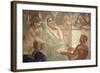 Italy, Naples, Naples Museum, from Pompeii, The Tragic Poet House (VI 8, 3-5), Alecesti and Admeto-Samuel Magal-Framed Photographic Print