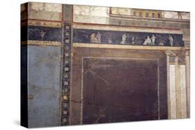 Italy, Naples, Naples Museum, from Pompeii, (VII 6, 28), Cubical 8, Architecture-Samuel Magal-Stretched Canvas