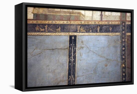 Italy, Naples, Naples Museum, from Pompeii, (VII 6, 28), Cubical 8, Architecture-Samuel Magal-Framed Stretched Canvas