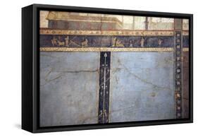 Italy, Naples, Naples Museum, from Pompeii, (VII 6, 28), Cubical 8, Architecture-Samuel Magal-Framed Stretched Canvas