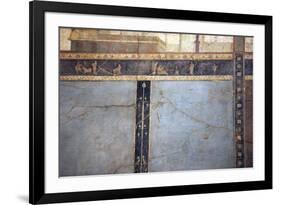 Italy, Naples, Naples Museum, from Pompeii, (VII 6, 28), Cubical 8, Architecture-Samuel Magal-Framed Photographic Print