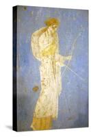 Italy, Naples, Naples Museum, from Stabia, Villa of Varanus or Ariadne (Bedroom), Diana (Artemis)-Samuel Magal-Stretched Canvas