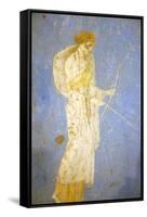 Italy, Naples, Naples Museum, from Stabia, Villa of Varanus or Ariadne (Bedroom), Diana (Artemis)-Samuel Magal-Framed Stretched Canvas