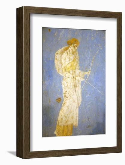 Italy, Naples, Naples Museum, from Stabia, Villa of Varanus or Ariadne (Bedroom), Diana (Artemis)-Samuel Magal-Framed Photographic Print