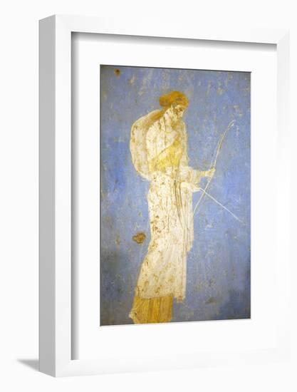 Italy, Naples, Naples Museum, from Stabia, Villa of Varanus or Ariadne (Bedroom), Diana (Artemis)-Samuel Magal-Framed Photographic Print