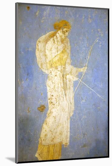 Italy, Naples, Naples Museum, from Stabia, Villa of Varanus or Ariadne (Bedroom), Diana (Artemis)-Samuel Magal-Mounted Photographic Print