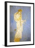 Italy, Naples, Naples Museum, from Stabia, Villa of Varanus or Ariadne (Bedroom), Diana (Artemis)-Samuel Magal-Framed Photographic Print