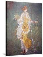 Italy, Naples, Naples Museum, from Stabia, Villa of Varanus or Ariadne, Flora (Khloris)-Samuel Magal-Stretched Canvas