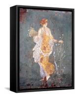 Italy, Naples, Naples Museum, from Stabia, Villa of Varanus or Ariadne, Flora (Khloris)-Samuel Magal-Framed Stretched Canvas