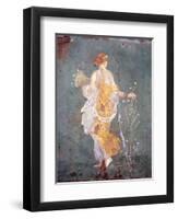 Italy, Naples, Naples Museum, from Stabia, Villa of Varanus or Ariadne, Flora (Khloris)-Samuel Magal-Framed Premium Photographic Print