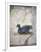 Italy, Naples, Naples Museum, from the Villa of Arianna in Stabiae, Crouching bird-Samuel Magal-Framed Photographic Print