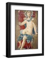 Italy, Naples, Naples Museum, from the Villa of Arianna in Stabiae, Helios sitting on his Chariot-Samuel Magal-Framed Photographic Print