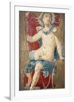 Italy, Naples, Naples Museum, from the Villa of Arianna in Stabiae, Helios sitting on his Chariot-Samuel Magal-Framed Photographic Print