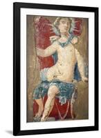 Italy, Naples, Naples Museum, from the Villa of Arianna in Stabiae, Helios sitting on his Chariot-Samuel Magal-Framed Photographic Print