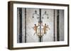 Italy, Naples, Naples Museum, from the Villa of Arianna in Stabiae, Naked Flying Figures-Samuel Magal-Framed Photographic Print