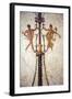 Italy, Naples, Naples Museum, from the Villa of Arianna in Stabiae, Naked Flying Figures-Samuel Magal-Framed Photographic Print