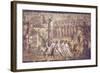 Italy, Naples, Naples Museum, from Villa Ariadne, Stabia, Pompeii, (Region IX 7, 16), Trojan Horse-Samuel Magal-Framed Photographic Print