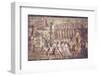 Italy, Naples, Naples Museum, from Villa Ariadne, Stabia, Pompeii, (Region IX 7, 16), Trojan Horse-Samuel Magal-Framed Photographic Print