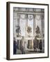 Italy, Naples, Naples Museum, House of Giulia Felice in Pompeii, People listening an Edict-Samuel Magal-Framed Photographic Print
