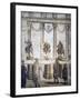 Italy, Naples, Naples Museum, House of Giulia Felice in Pompeii, People listening an Edict-Samuel Magal-Framed Photographic Print