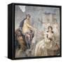 Italy, Naples, Naples Museum, Picture of Io Canopos from the so-called Ekklesiasterion-Samuel Magal-Framed Stretched Canvas