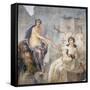 Italy, Naples, Naples Museum, Picture of Io Canopos from the so-called Ekklesiasterion-Samuel Magal-Framed Stretched Canvas