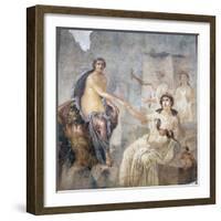 Italy, Naples, Naples Museum, Picture of Io Canopos from the so-called Ekklesiasterion-Samuel Magal-Framed Photographic Print