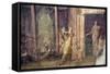 Italy, Naples, Naples Museum, Pompeii, House of the Group of Vases (VI 13, 2), Medea and Peliadi-Samuel Magal-Framed Stretched Canvas