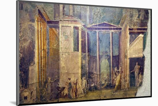 Italy, Naples, Naples Museum, Pompeii, House of the Group of Vases (VI 13, 2), Medea and Peliadi-Samuel Magal-Mounted Photographic Print