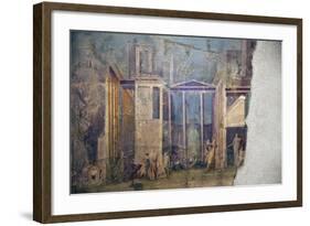 Italy, Naples, Naples Museum, Pompeii, House of the Group of Vases (VI 13, 2), Medea and Peliadi-Samuel Magal-Framed Photographic Print