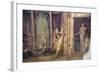 Italy, Naples, Naples Museum, Pompeii, House of the Group of Vases (VI 13, 2), Medea and Peliadi-Samuel Magal-Framed Photographic Print