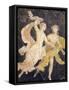 Italy, Naples, Naples Museum, Stabiae, Villa of Arianna, Atrium, Couple in Flight-Samuel Magal-Framed Stretched Canvas