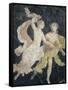 Italy, Naples, Naples Museum, Stabiae, Villa of Arianna, Atrium, Couple in Flight-Samuel Magal-Framed Stretched Canvas