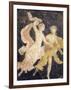 Italy, Naples, Naples Museum, Stabiae, Villa of Arianna, Atrium, Couple in Flight-Samuel Magal-Framed Photographic Print