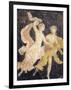 Italy, Naples, Naples Museum, Stabiae, Villa of Arianna, Atrium, Couple in Flight-Samuel Magal-Framed Photographic Print