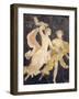 Italy, Naples, Naples Museum, Stabiae, Villa of Arianna, Atrium, Couple in Flight-Samuel Magal-Framed Photographic Print