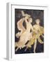 Italy, Naples, Naples Museum, Stabiae, Villa of Arianna, Atrium, Couple in Flight-Samuel Magal-Framed Photographic Print