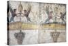 Italy, Naples, Naples Museum, Stabiae, Villa of Arianne, Area 24, Pediments-Samuel Magal-Stretched Canvas