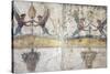 Italy, Naples, Naples Museum, Stabiae, Villa of Arianne, Area 24, Pediments-Samuel Magal-Stretched Canvas