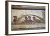 Italy, Naples, Naples Museum, Stabiae, Villa of Arianne, Area E, Frieze with Pygmies-Samuel Magal-Framed Photographic Print