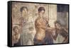 Italy, Naples, Naples Museum, The Centaur at the Wedding of Pirithous and Hippodamia-Samuel Magal-Framed Stretched Canvas