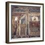 Italy, Naples, Naples National Archeological Museum, from Boscoreale, Theatrical Decoration-Samuel Magal-Framed Photographic Print