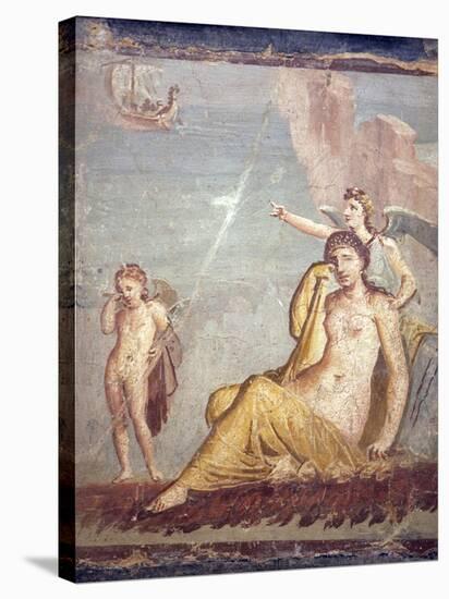 Italy, Naples, Naples National Archeological Museum, from Pompeii, Ariadne-Samuel Magal-Stretched Canvas
